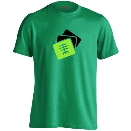 Szekvenciák radiológiai férfi póló (zöld)