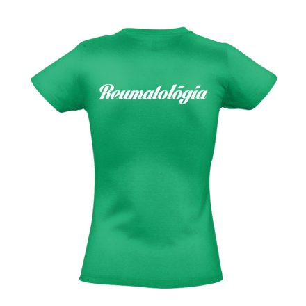 Reumatológia női póló (zöld)