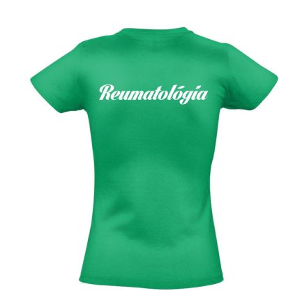 Reumatológia női póló (zöld)