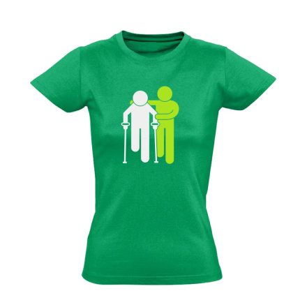 Lépésről Lépésre rehabilitációs női póló (zöld)