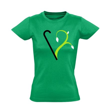 Megújulás rehabilitációs női póló (zöld)
