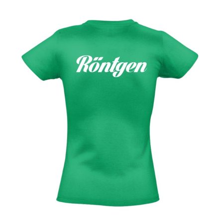 Röntgen női póló (zöld)