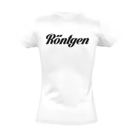 Röntgen női póló (fehér)