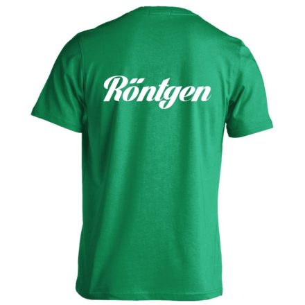 Röntgen férfi póló (zöld)