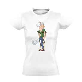 BiceBóca sürgősségi női póló (fehér)