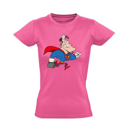 SzupER sürgősségi női póló (rózsaszín)