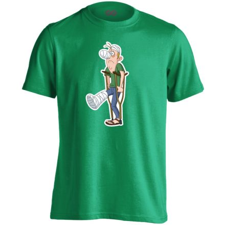 BiceBóca sürgősségi férfi póló (zöld)