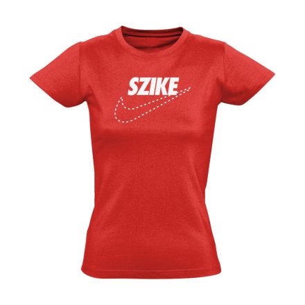 SZIKE sebészeti női póló (piros)