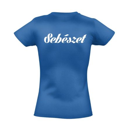 Sebészeti női póló (kék)