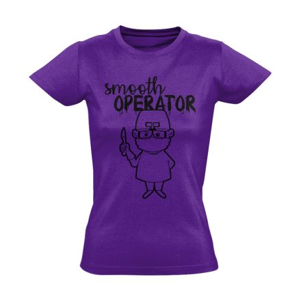 SmoothOperator sebészeti női póló (lila)