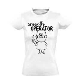 SmoothOperator sebészeti női póló (fehér)