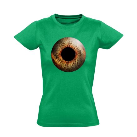 Írisz szemészeti női póló (zöld)