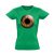 Írisz szemészeti női póló (zöld)