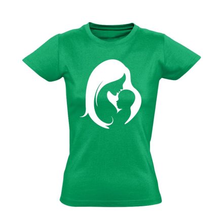 Összetartozás szülészeti női póló (zöld)