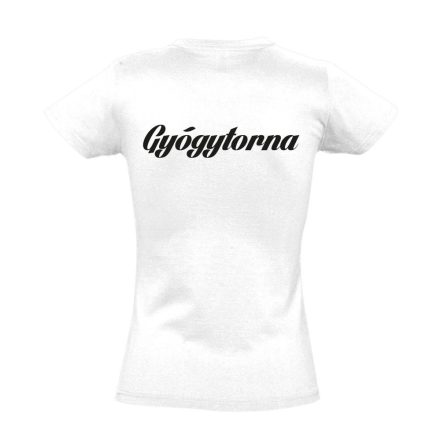 Gyógytorna női póló (fehér)