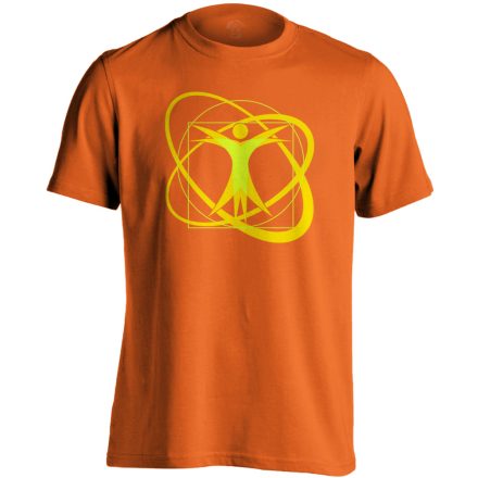 DaVinci gyógytornász férfi póló (narancssárga)