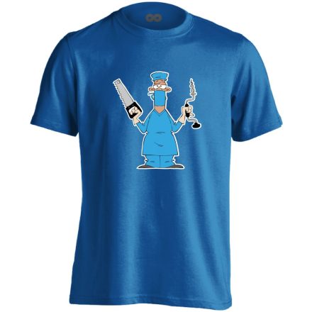 Fúr-Farag traumatológiai férfi póló (kék)