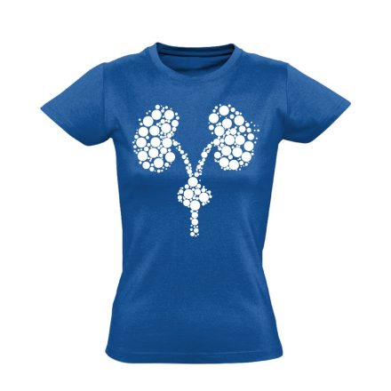 Kiválasztás urológiai női póló (kék)
