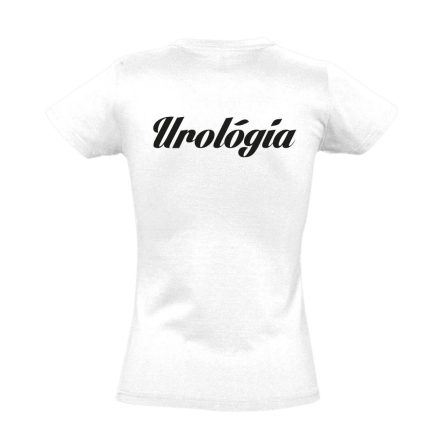 Urológia női póló (fehér)