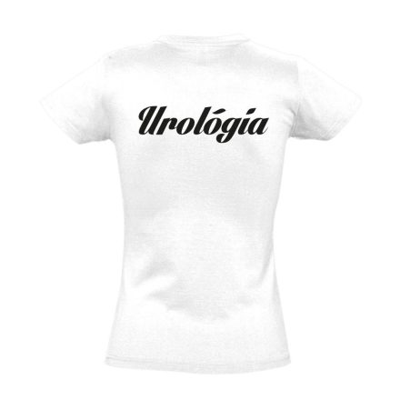 Urológia női póló (fehér)