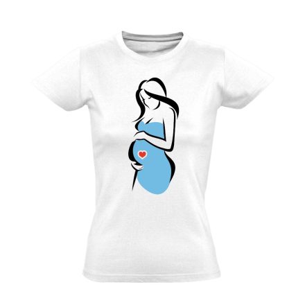 SzívAlattSzív védőnő női póló (fehér)
