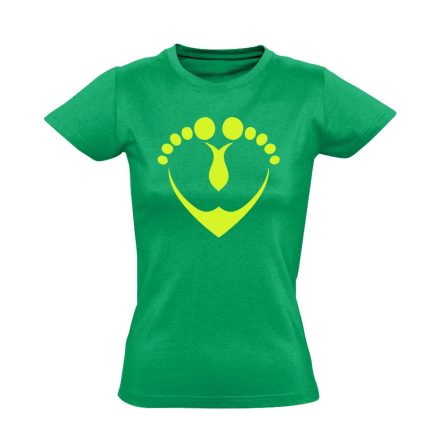 BabaTalp védőnő női póló (zöld)