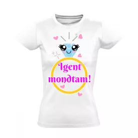 Gyűrű öröm női póló (fehér)