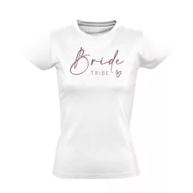 Bride tribe lánybúcsús női póló (fehér)