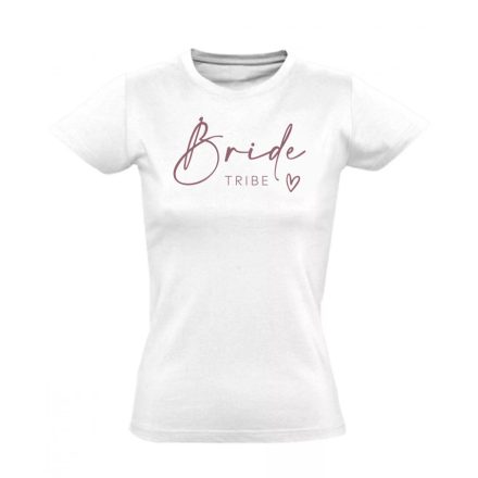 Bride tribe lánybúcsús női póló (fehér)