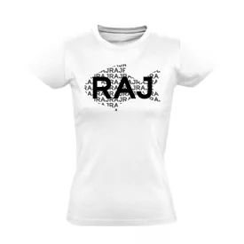 Raj női póló (fehér)