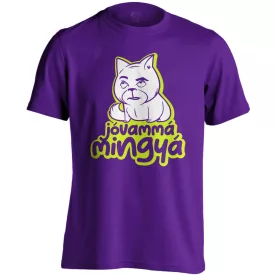 Mingyá férfi póló (lila)
