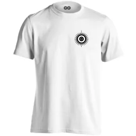 Kördísz minimalista férfi póló (fehér)