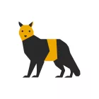Jószág minimalista férfi póló (fehér)