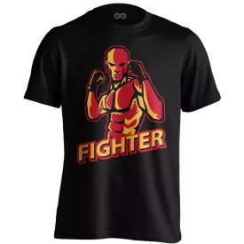 Fighter MMA póló (fekete)