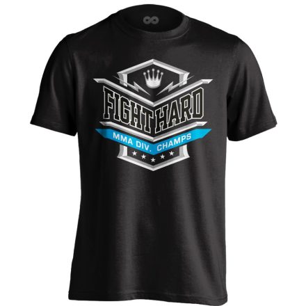 Fight Hard MMA póló (fekete)