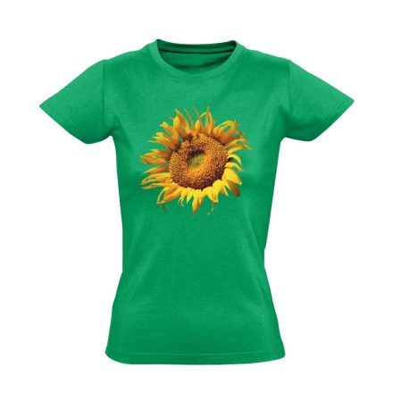 NapVirág női póló (zöld)