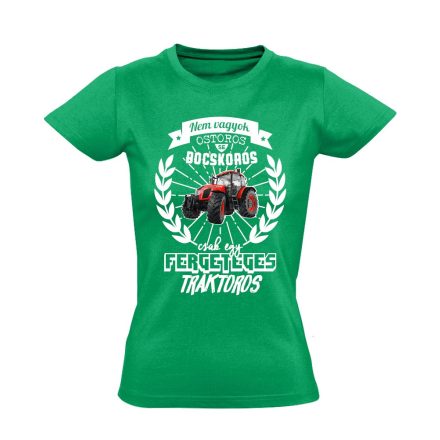 FergetesTraktoros ZHD női póló (zöld)