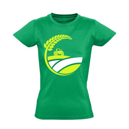 SzántóVető női póló (zöld)