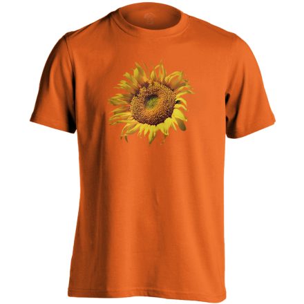 NapVirág férfi póló (narancssárga)