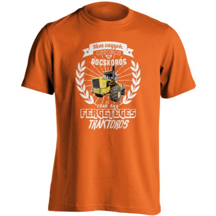 FergetesTraktoros RS férfi póló (narancssárga)