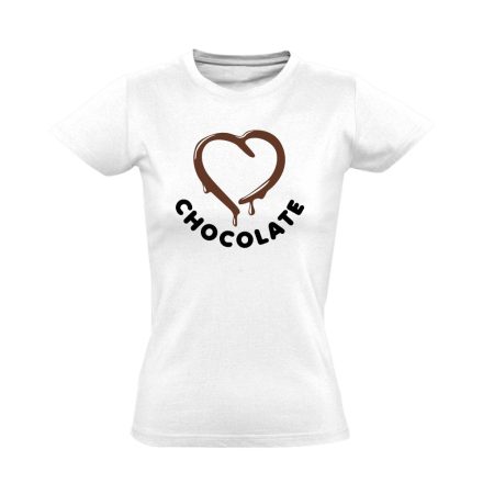 CsokImádat cukrász női póló (fehér)