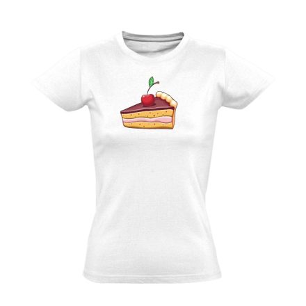 CupaSzeletet cukrász női póló (fehér)