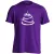 SzázszortaTorta cukrász férfi póló (lila)