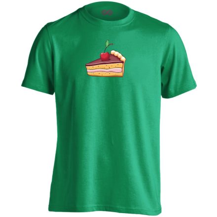 CupaSzeletet cukrász férfi póló (zöld)