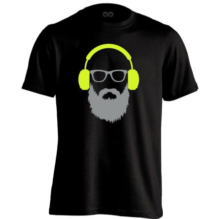 BearDJ DJ férfi póló (fekete)
