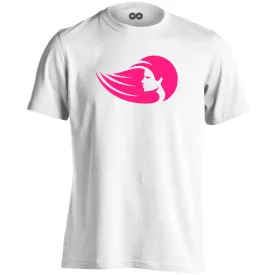 PinkKopf fodrász férfi póló (fehér)