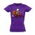 RoboGO futár női póló (lila)