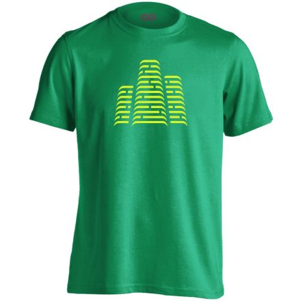 ToronyHáz ingatlanos férfi póló (zöld)