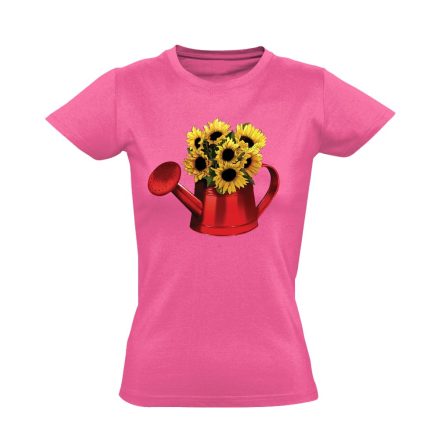 Loccsantó kertész női póló (rózsaszín)
