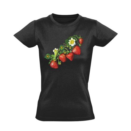 E/ kertész női póló (fekete)